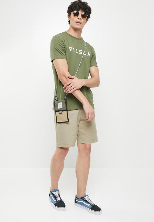 Vissla  - Foundation short sleeve tee - army