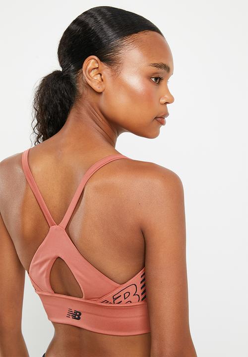 New Balance  - Relentless crop top - mineral red