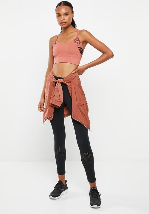 New Balance  - Relentless crop top - mineral red