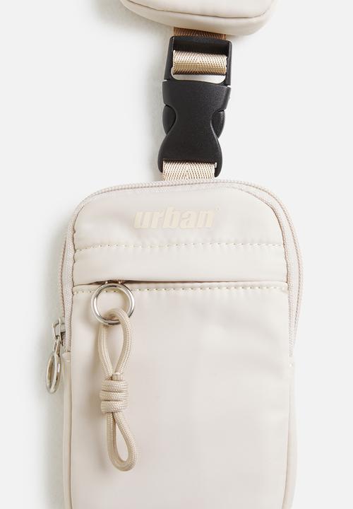 urban° - Urban cross body cell phone bag - stone