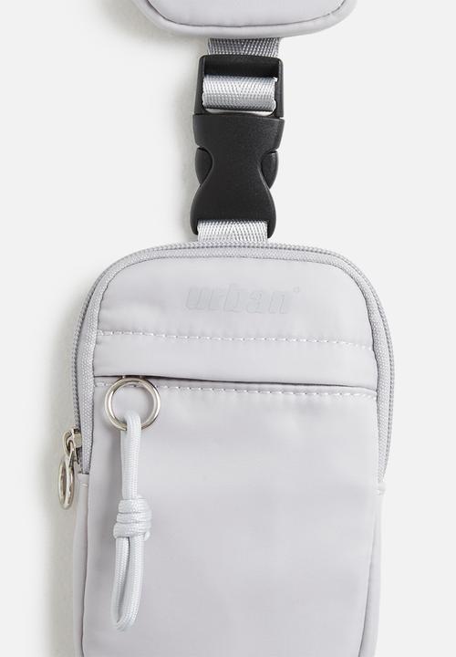 urban° - Urban cross body cell phone bag - oyster mushroom