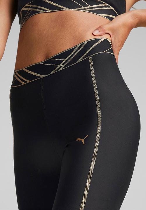 PUMA - Deco glam high waist full tight - puma black & deco glam