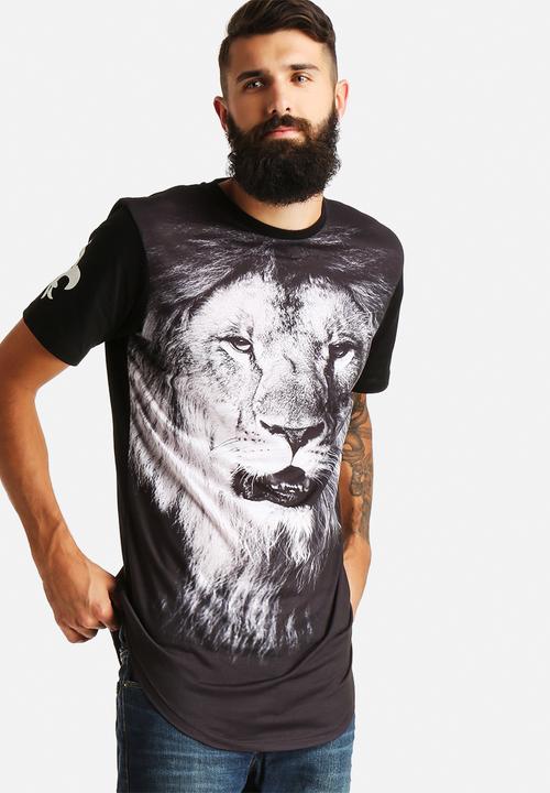 Criminal Damage - Hunter Curved Long Tee