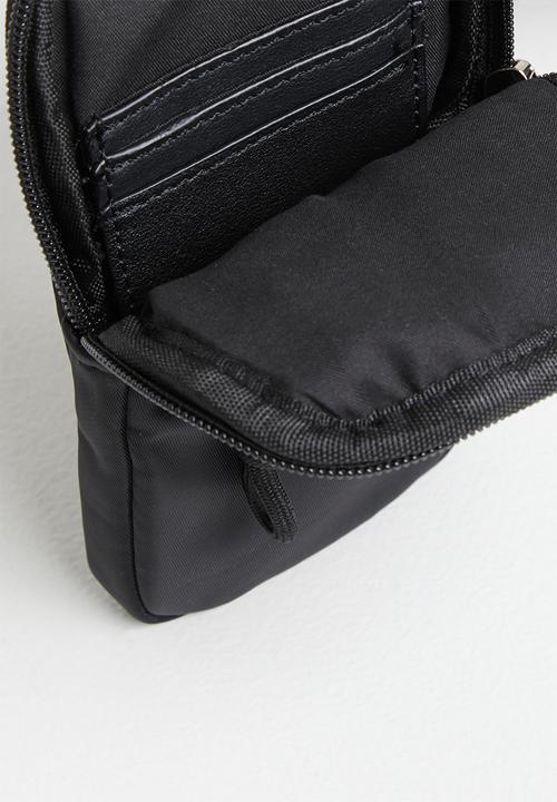 urban° - Urban cross body cell phone bag - jet black