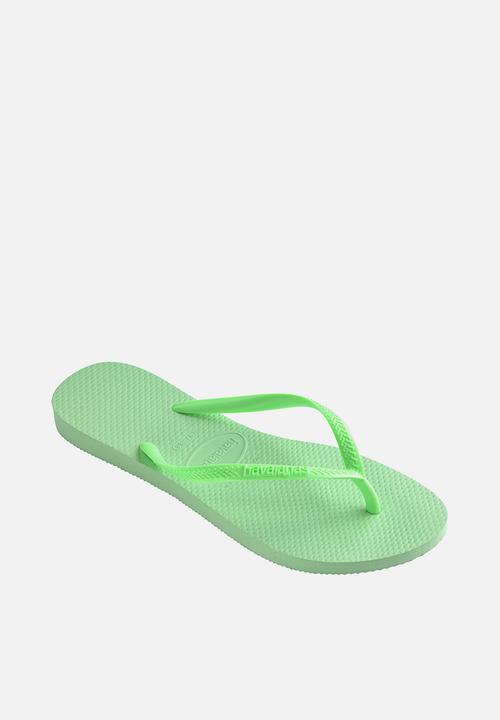 Havaianas - Slim - green garden