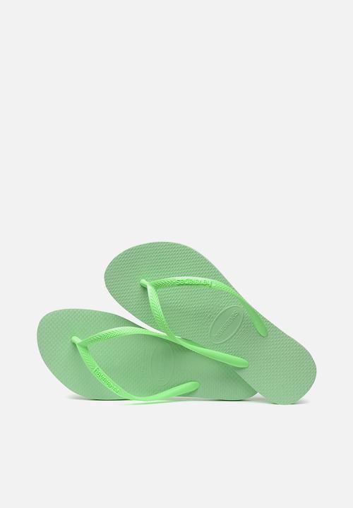 Havaianas - Slim - green garden