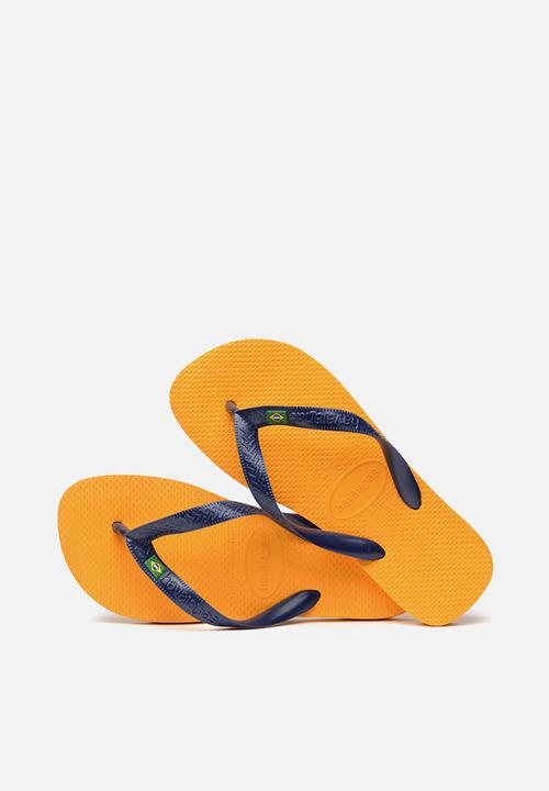 Havaianas - Brazil flip flops - orange citrus