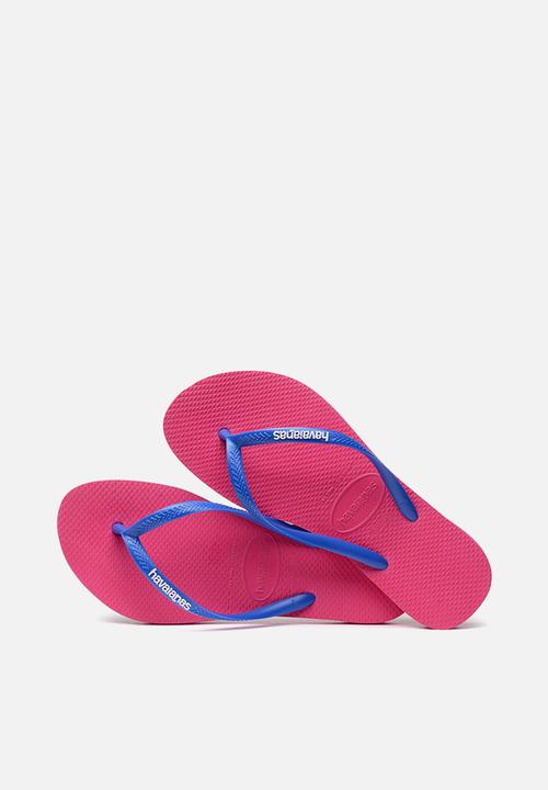 Havaianas - Slim logo pop-up - pink electric