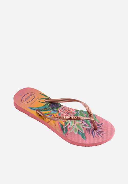 Havaianas - Slim tropical - pink porcelain