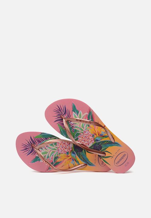 Havaianas - Slim tropical - pink porcelain