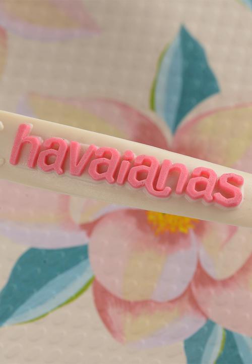 Havaianas - Slim floral - beige