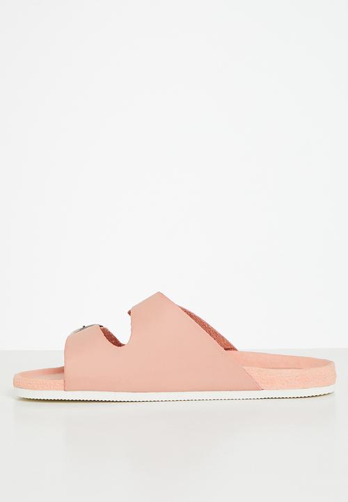 Superbalist - Bella cross strap slide - pink