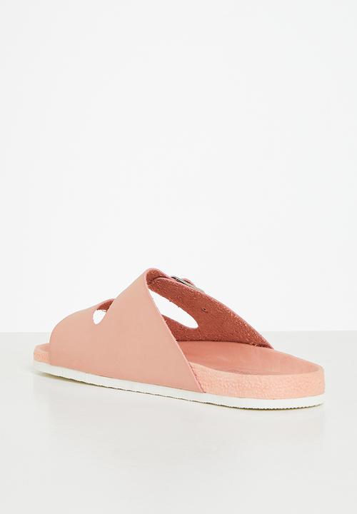 Superbalist - Bella cross strap slide - pink