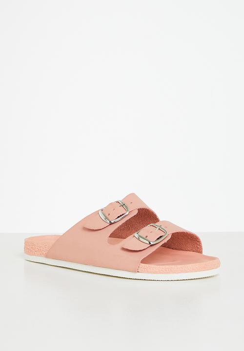 Superbalist - Bella cross strap slide - pink