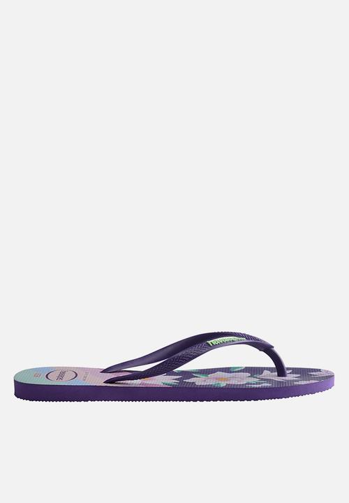 Havaianas - Slim floral - new purple