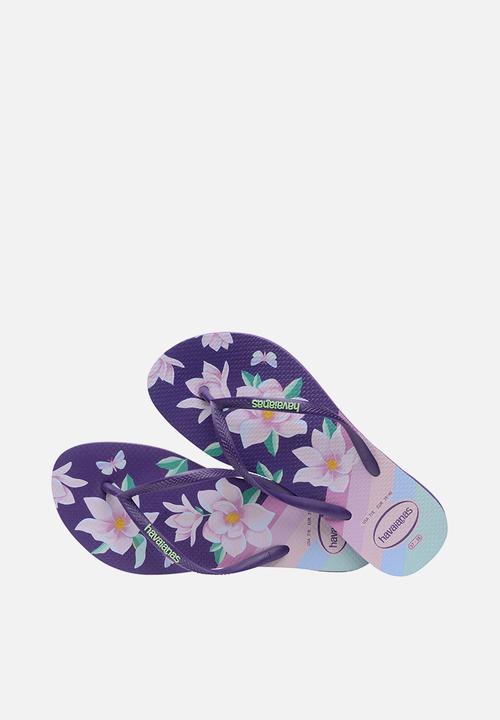 Havaianas - Slim floral - new purple