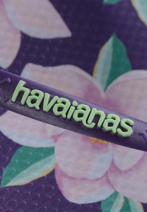 Havaianas - Slim floral - new purple