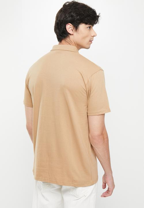 Quiksilver - Essentials polo - tannin