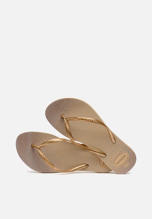 Havaianas - Slim gloss - golden
