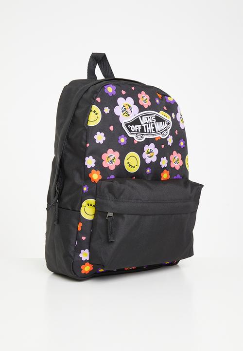 Vans - Wm realm backpack - black/dubarry