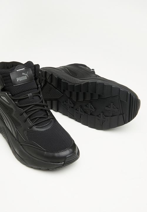 PUMA - X-Ray speed mid - black-black-dark shadow