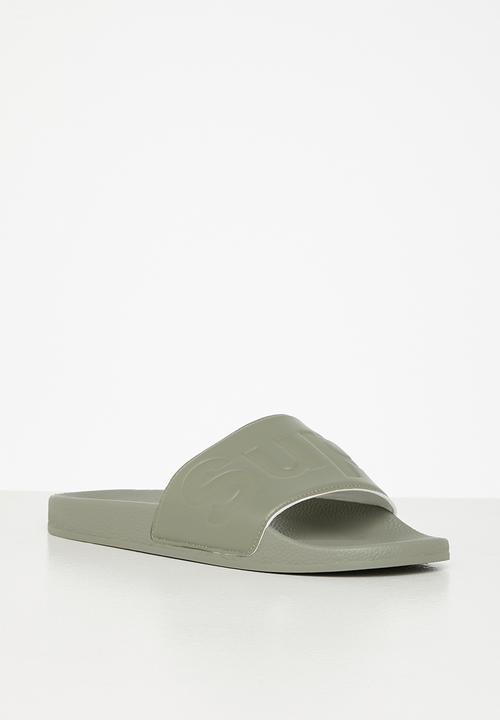 SUPERGA - 1908 slides polysoft - green safari