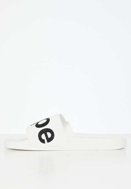 SUPERGA - 1908 slides polysoft - white & black