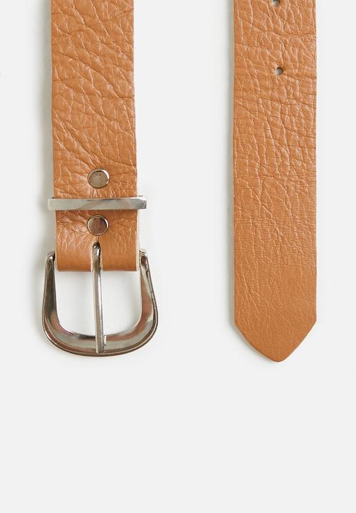 Superbalist - Ashley leather belt - tan
