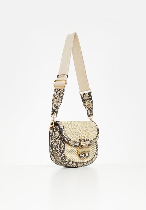 SISSY BOY - Straw crossbody - natural