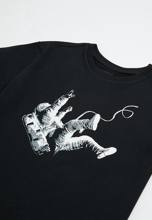 Superbalist - Nasa summer pj set - black & grey