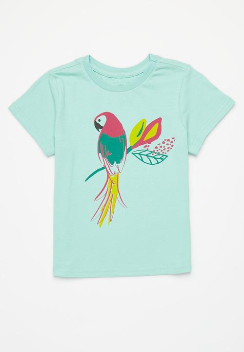 Superbalist - 2 Pack printed tees - mint & ice melange