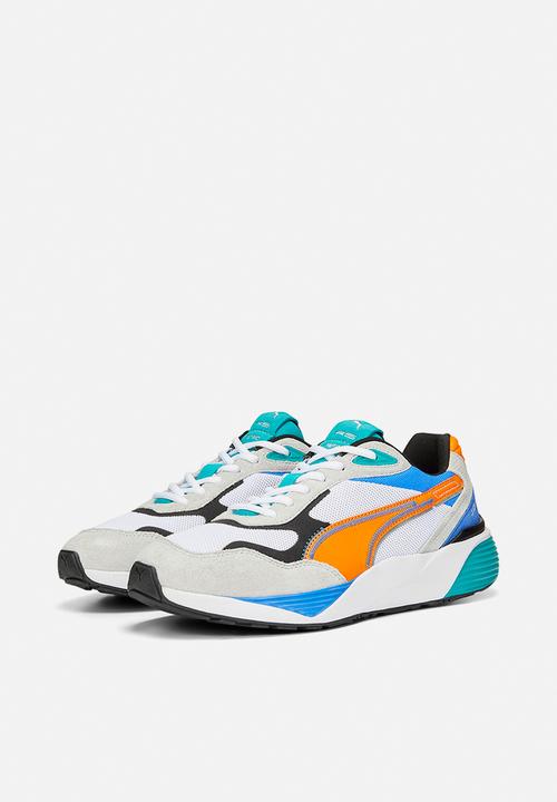 Rs-metric - 386169 01 - puma white-vibrant orange PUMA Sneakers ...