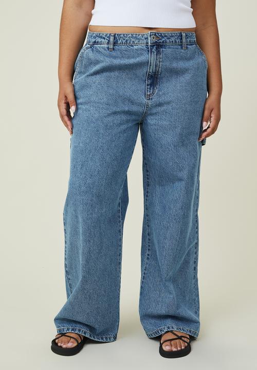 Cotton On - Curve carpenter jean - offshore blue
