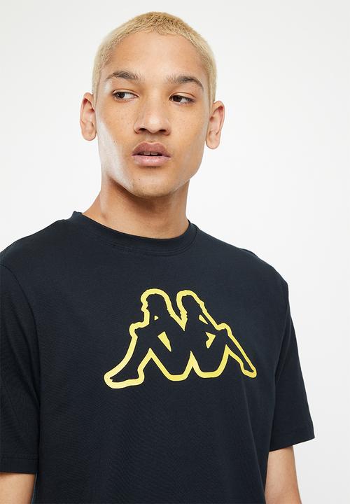 KAPPA - Logo coly - black yellow yolk