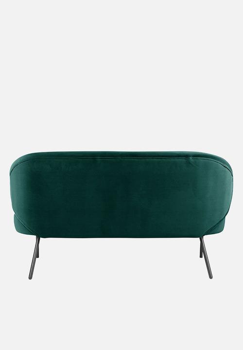 Present Time - Sofa puffed - dark green
