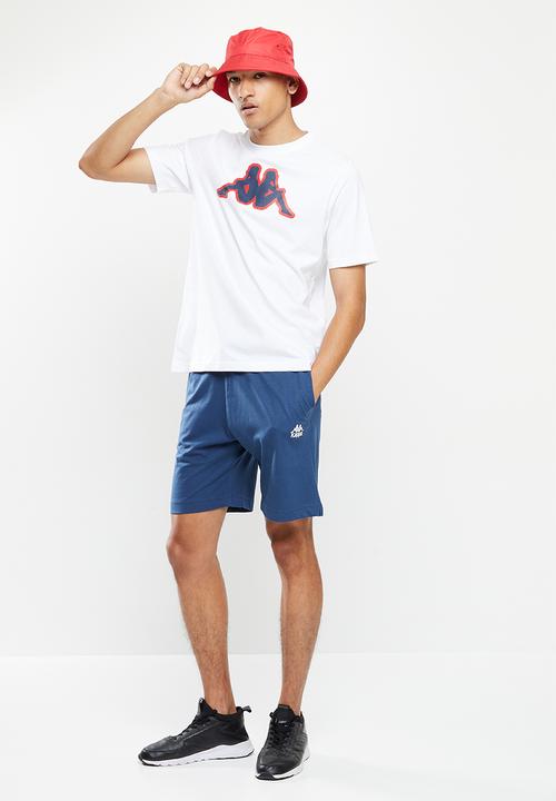 KAPPA - Authentic fini - blue insignia & white