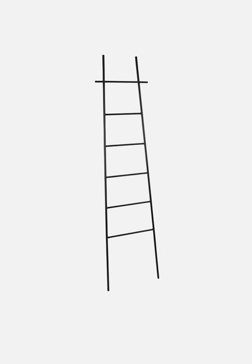 Present Time - Wall ladder glint - black