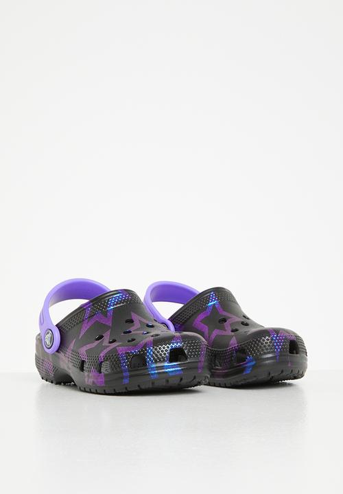 Crocs - Classic disco dance party cgk - stars & black