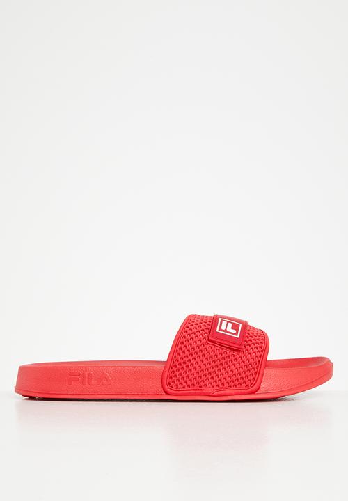 FILA - Mountain slide - chinese red & white