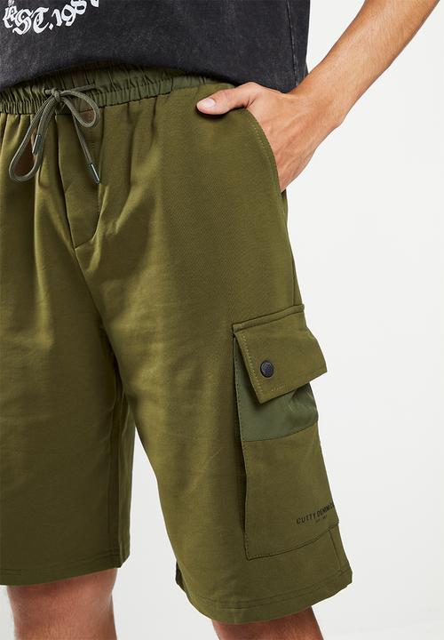 Cutty - Point cargo pocket short - fatigue