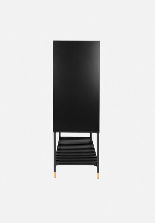 Present Time - Cabine marve double doors - black