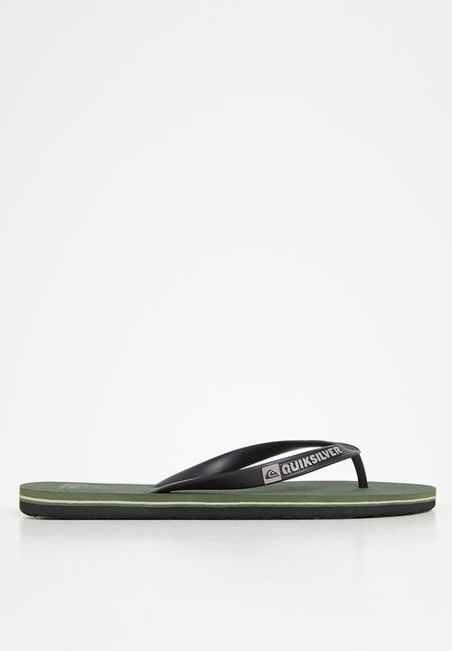 Quiksilver - Molokai flip-flop - green & black