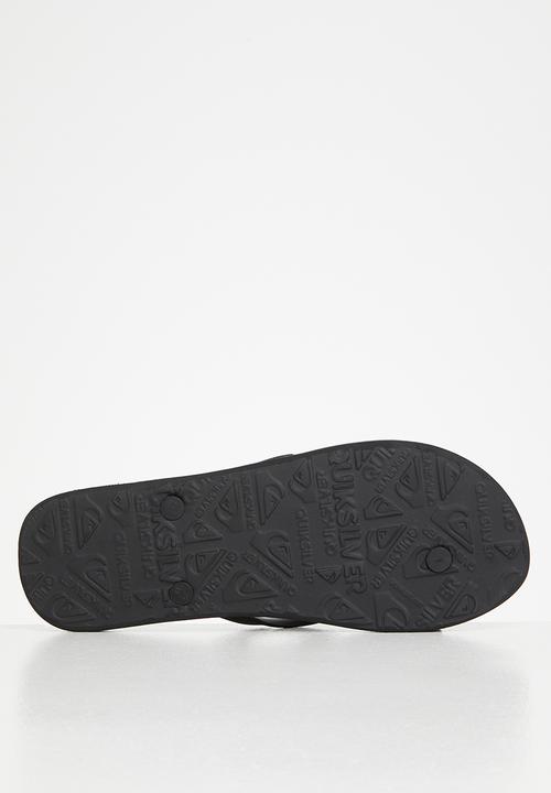 Quiksilver - Molokai highlite arch flip-flop - black & grey