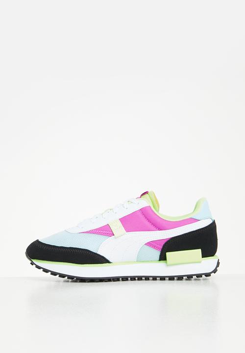 PUMA - Future rider splash jr - electric orchid-light aqua-puma white