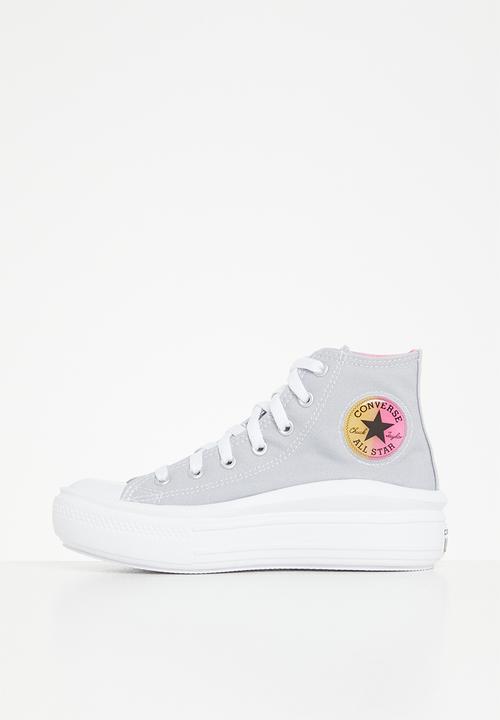 Converse - Chuck taylor all star move - gravel/pink/white