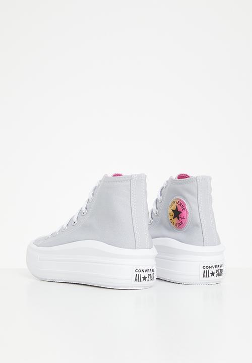 Converse - Chuck taylor all star move - gravel/pink/white