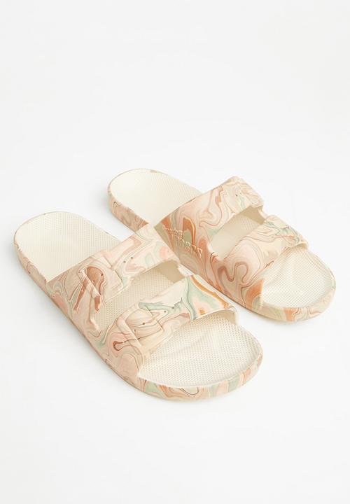 Gaia slide - stone Freedom Moses Sandals & Flip Flops | Superbalist.com