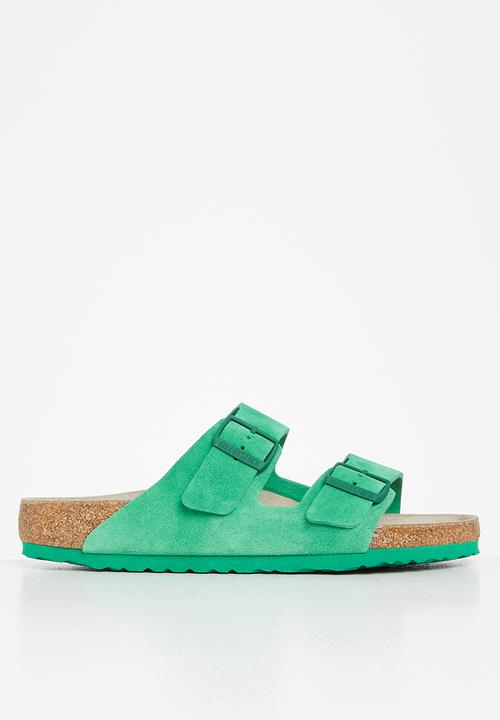 Birkenstock - Arizona sfb suede leather regular - bold green