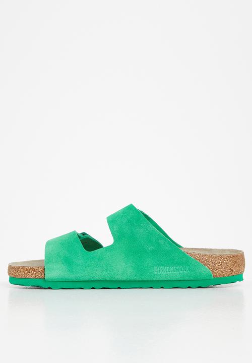 Birkenstock - Arizona sfb suede leather regular - bold green