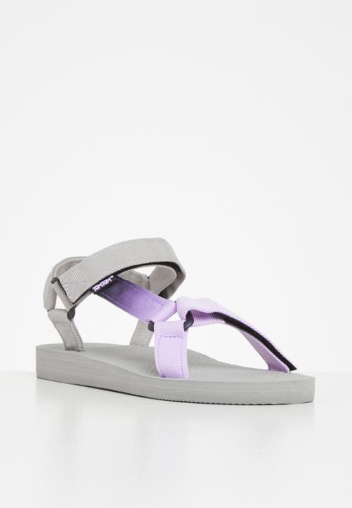 Tom Tom - Dream fade velcro strap sandal - lilac & grey